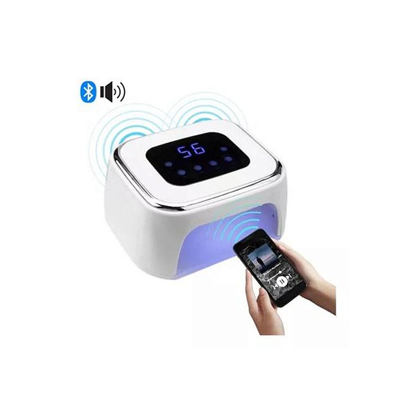 Cabine Uv/led  Painel Led Unha Gel 99w Bluetooth 2x1 Música