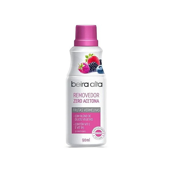Removedor Zero Acetona Beira Alta 90ml