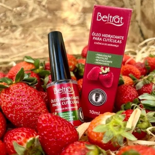 Óleo Hidratante de Cutícula morango Beltrat - 10ml
