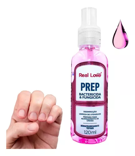 prep real love bactericida e fungicida 120ml