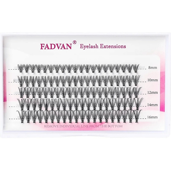 Tufinho Cilios Postiços Fadvan RR-20D-0.07D-8-16 Mix