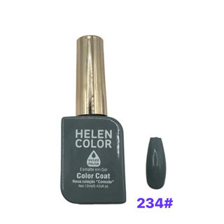 esmalte em gel helen color coleção conexão 12ml 234 cinza