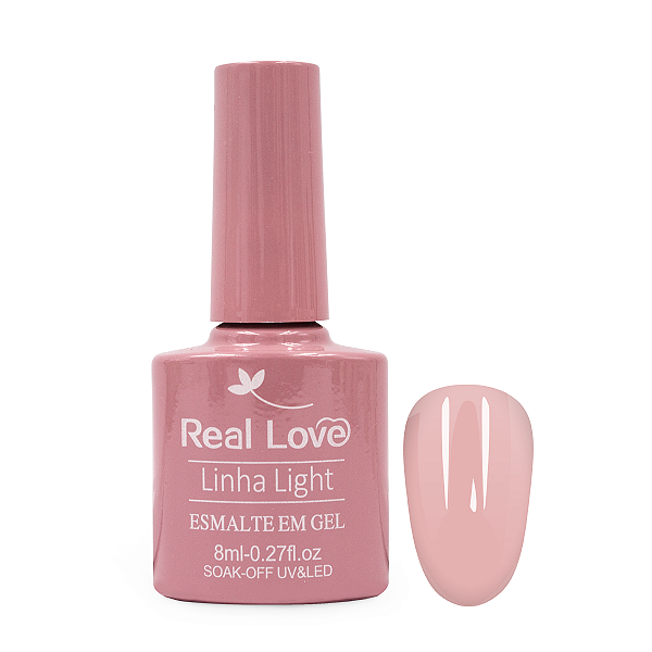 Esmalte em Gel Real Love Linha Light Luxo 015