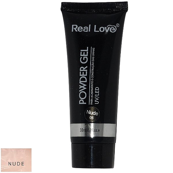 polygel real love powder 01 transparente glitter 30 ml