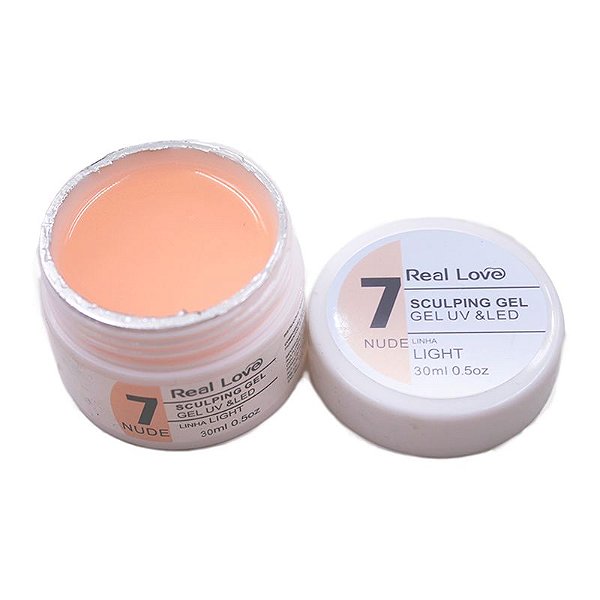Gel Unha Real Love Nude 7 30ml Sculping Gel