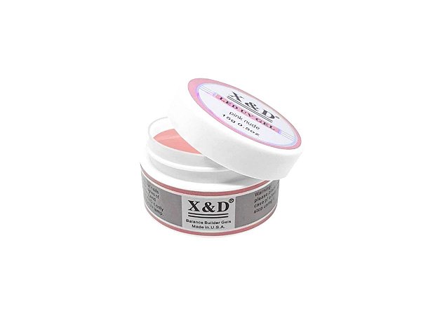 Gel Xed Pink Nude Alongamento Unhas Led Uv 15gr X&D nails