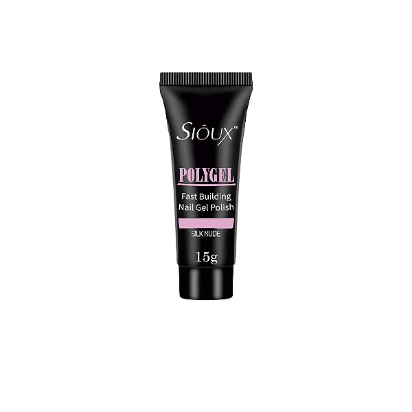 Polygel Siôux Soft Nude Para Alongamento de Unhas Molde 15g