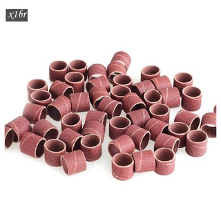 lixa anel grossura 60 com 50 unidades lixadeira unhas gel