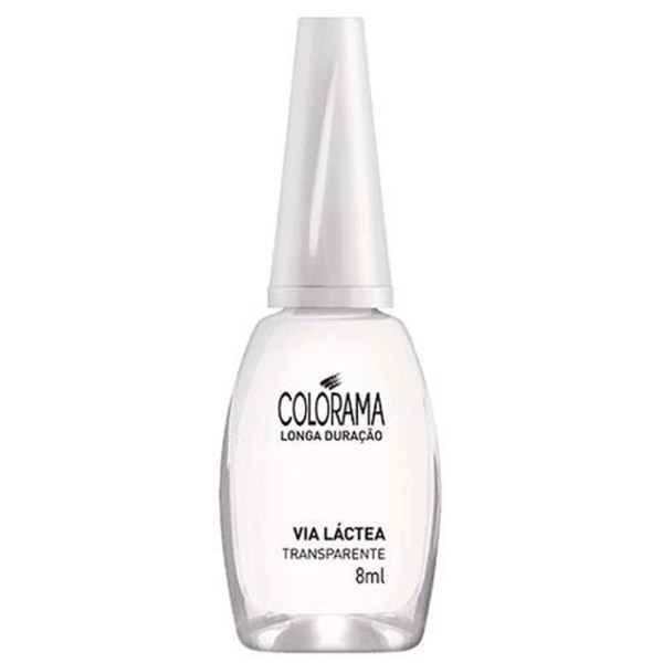 esmalte via lactea transparente  colorama 8 ml
