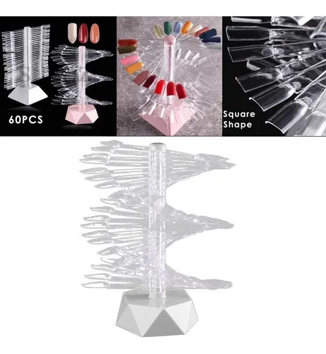 expositor de unhas para decorar com base