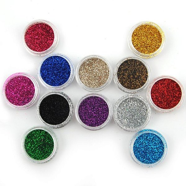 mix gliter real love 12 unidades nails