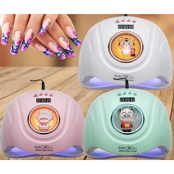 cabine SUN S8 pro lampada de unhas uv/led
