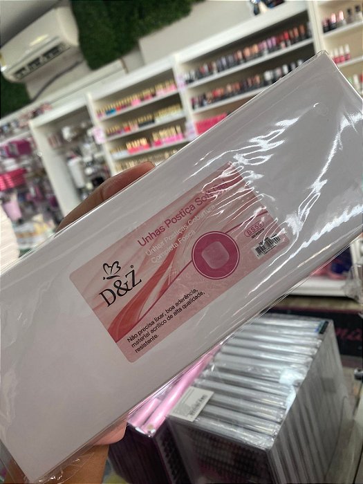 Unha postiça soft gel para os pés D&Z