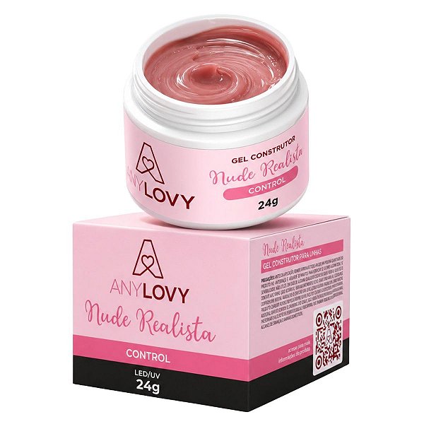 gel anylovy nude realista control 24g alongamento