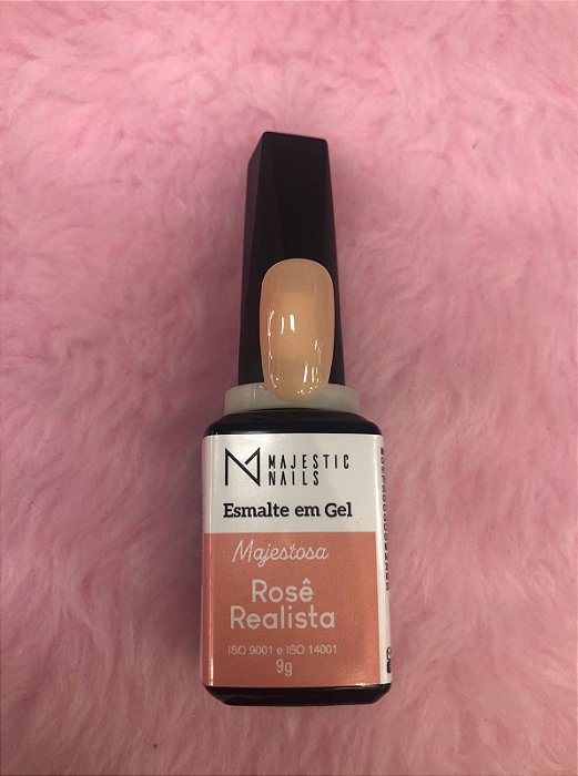 Esmalte em gel Majestic 9g Rosê realista