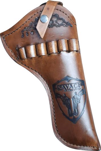 .38 .357 Cano 6" Externo Shield guns Telha Coldre Revólver