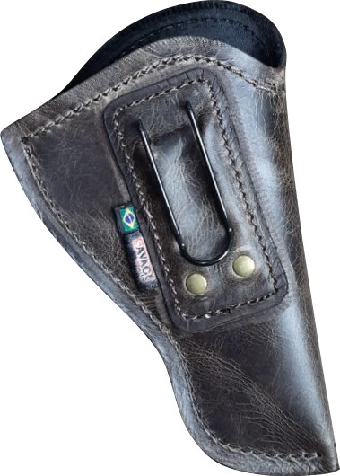 .38 .357 Cano 3" Velado Horse Café Coldre Revólver