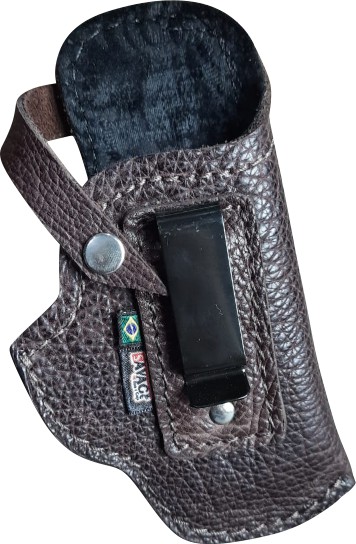 G2C e G3C Duplo Porte Cabeça de Búfalo Café Coldre Pistola