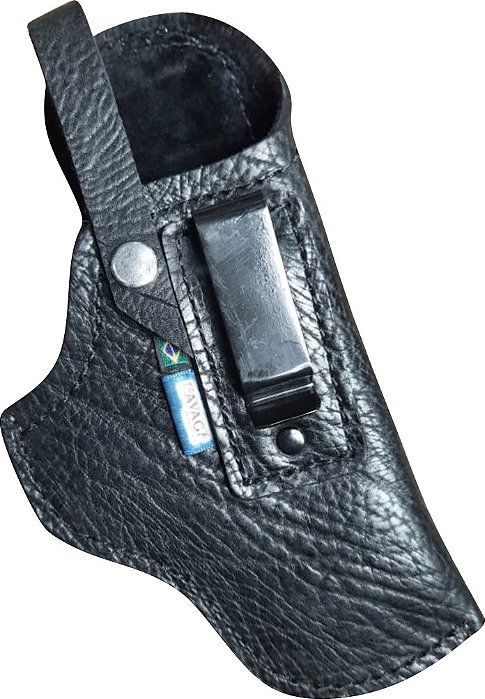 Ts9 Duplo Porte Cabeça de Búfalo Preto Coldre Pistola