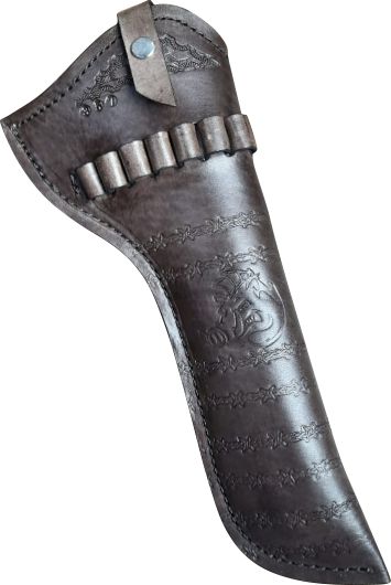 .38 .357 Cano 8" 3/8' Externo Javali Cerca Café Coldre Revólver