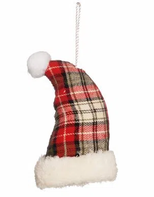 Gorro Decorativo De Isopor Revestido 15cm - PEÇA ÚNICA