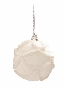 Bola De Isopor Com Acabamento Em Algodão Jogo com 6 peças com 8cm