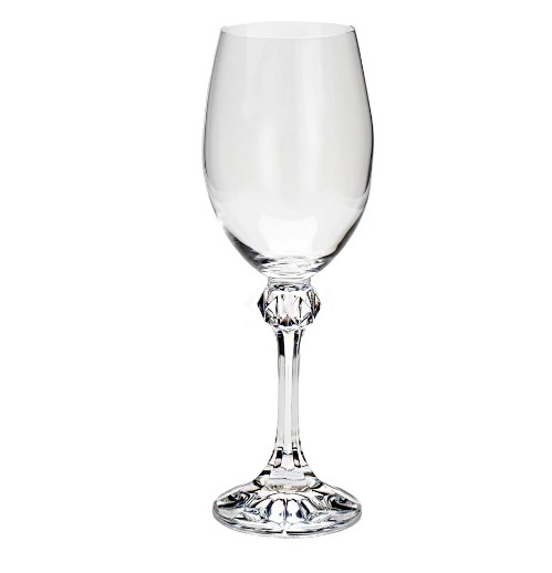 Jogo De 6 Taças Cristal Elisa Vinho 250ml Bohemia