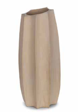 Vaso Em Mango Wood Karaj 35x16x16cm