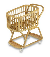 Carrinho Rattan Stroller Natural 60x49x31cm
