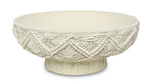 Bowl Decorativo Rome ll Em Resina 13x33x33cm