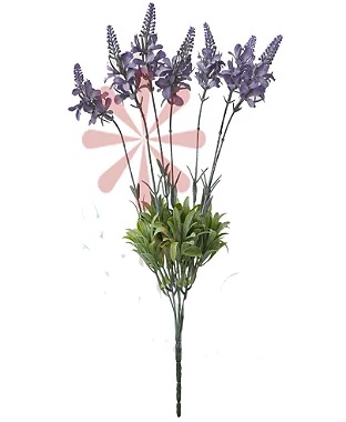 Buquê De Lavanda Lilás 48cm