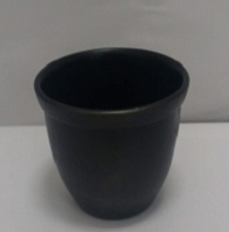 Vaso Em Metal Redondo 10x8x8cm
