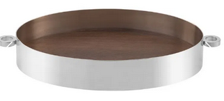 Centro De Mesa Cordão Croise Com Fundo De Madeira ST James 71x30x20cm