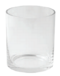 Vaso Em Vidro Transparente 24x23cm