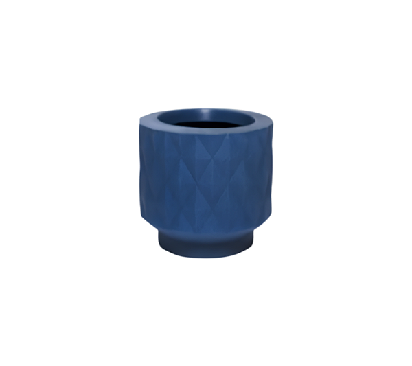 Vaso Em Cerâmica Poli Recôncavo 46x50x35cm