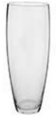Vaso Em Vidro Lanza Transparente 28x13x13cm