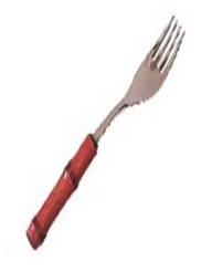 Garfo De Mesa Em Bamboo 21cm