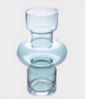 Vaso Em Vidro 25x15cm