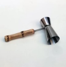Desador Bar Em Inox/Bambu 17cm