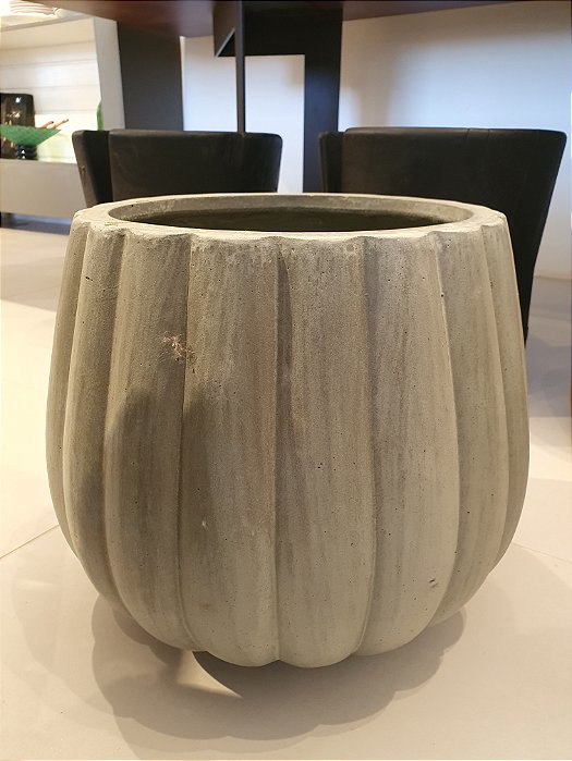 Vaso Em Cimento Verde