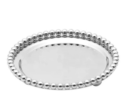 Bandeja Niquelada Zamac Balls 13,5x2,5 cm WOLFF