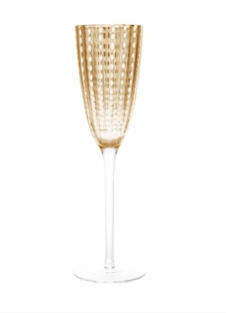 Taça Vidro Para Champanhe Orquidea Âmbar 200ml Wolff *Unitário*