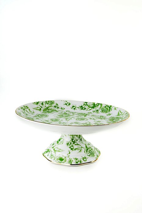 Fruteira Boleira Com Pé Em Porcelana Jardin Sur Le Nil Lacorte