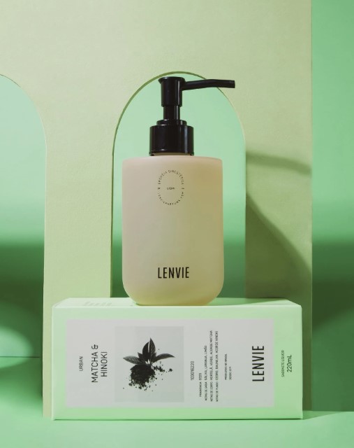 Sabonete Líquido Matcha Hinoki 220ML LENVIE