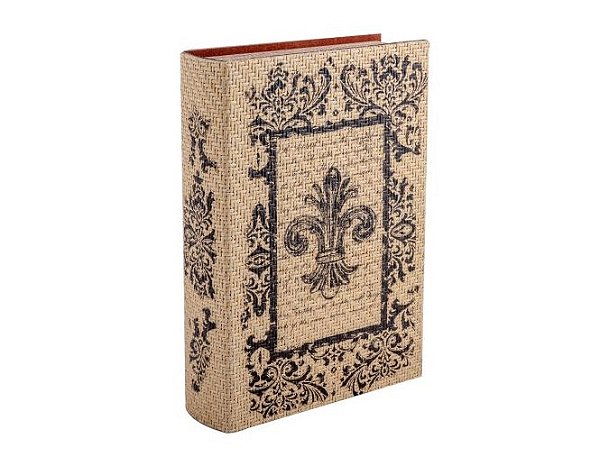 Livro Caixa Decorativa Em Madeira Bookbox I