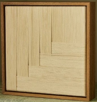 Quadro Moldura Em Madeira Planos Cru G