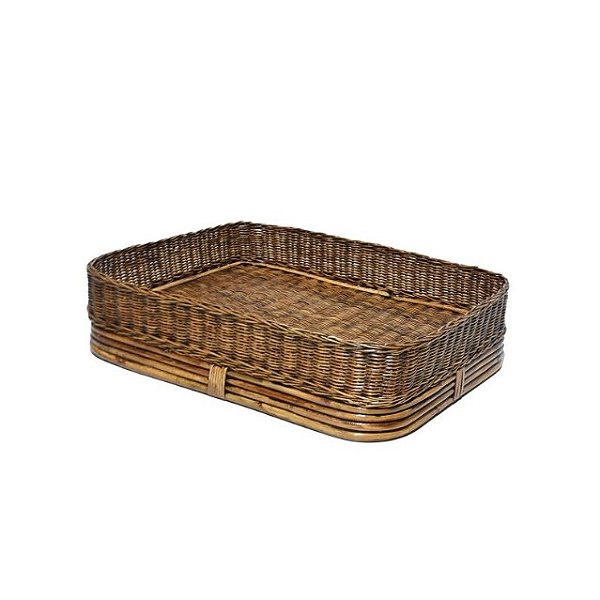 Bandeja Flutuante Em Rattan