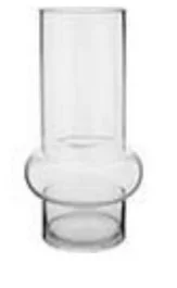 Vaso Em Vidro Belly Transparente P