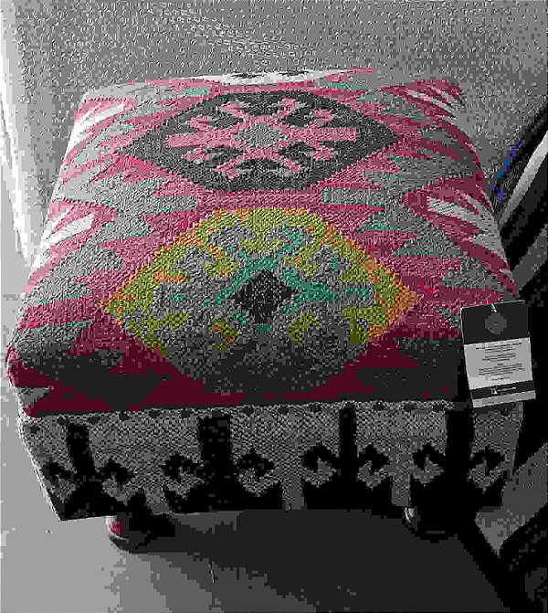 Banco Kilim De Madeira Ankara India