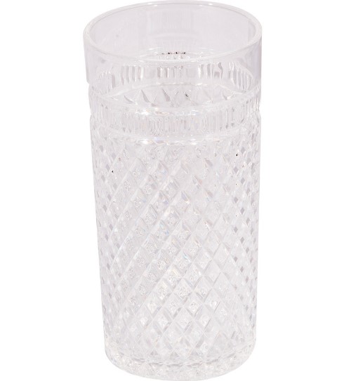 Jogo De 4 Peças De Copo Em Acrílico Long Drink Transparente